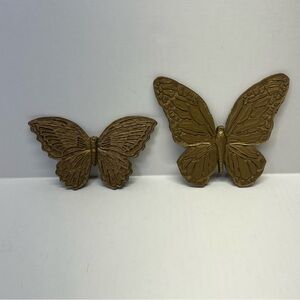 Vintage Homco Butterfly Wall Art Set